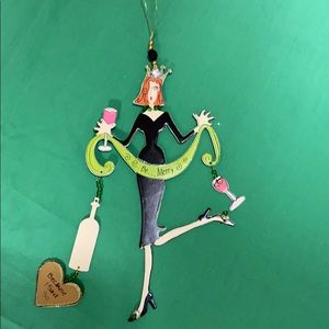 Metal Christmas ornament